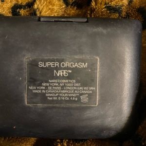 NARS Blush in super Orgasm used